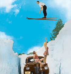 Granlibakken oldtime ski jumper
